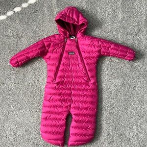 Patagonia Girls Bunting Suit Size 6M